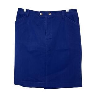 Lauren Ralph Lauren Navy Skirt